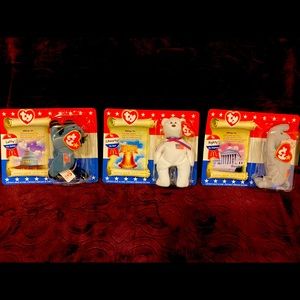 McDonald’s TY Beanie Babies - Patriot Bears